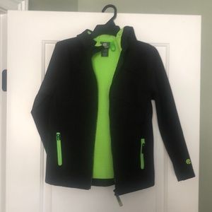 Champion zip up light weight jacket - size 8-10